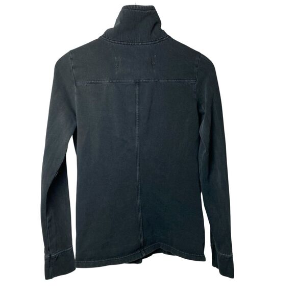 Fox Racing Women M Black Fleece Lined Moto Utility Pockets Button Up Embroidered - Picture 5 of 9